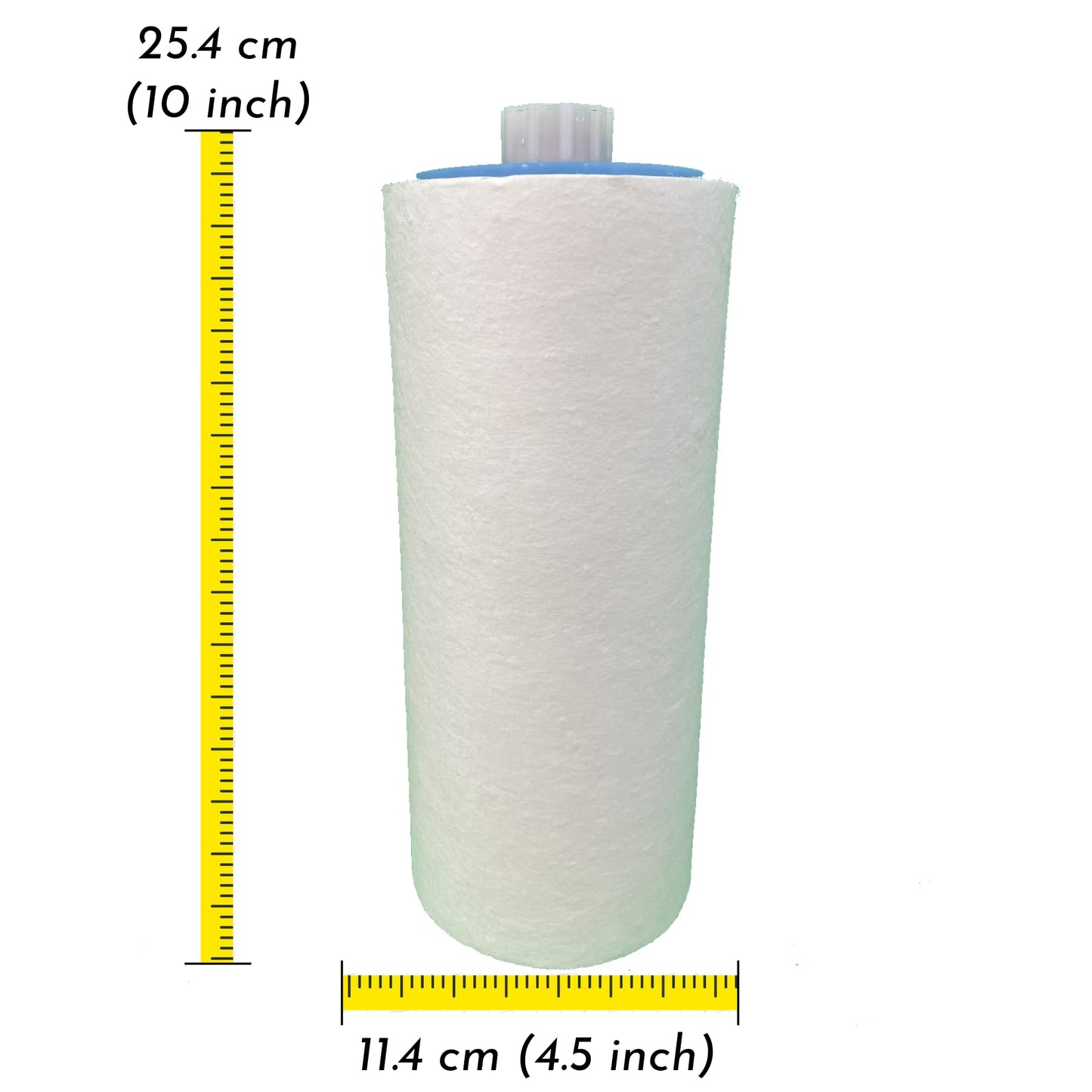 New Pool Health Pool and Spa Refill Filter, Attaches to Garden Hose, Made in America, 10,000 - 40,000 Gallon Refill, Reduces Sediment and Other Contaminants