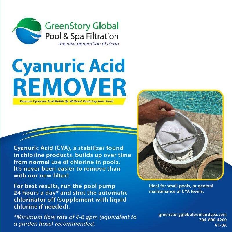 Cyanuric Acid Remover, 1.5 lb GSG-CYA-1.5