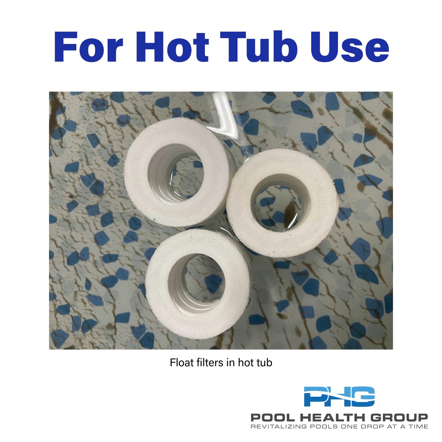 New 3 Pack Oil Absorbing Scum Disc for Hot Tubs and Pools, Scum Absorber for Hydrocarbons, Lotions, Oils, Sunscreens and Other Grime for Pools and Spas, Made in The USA