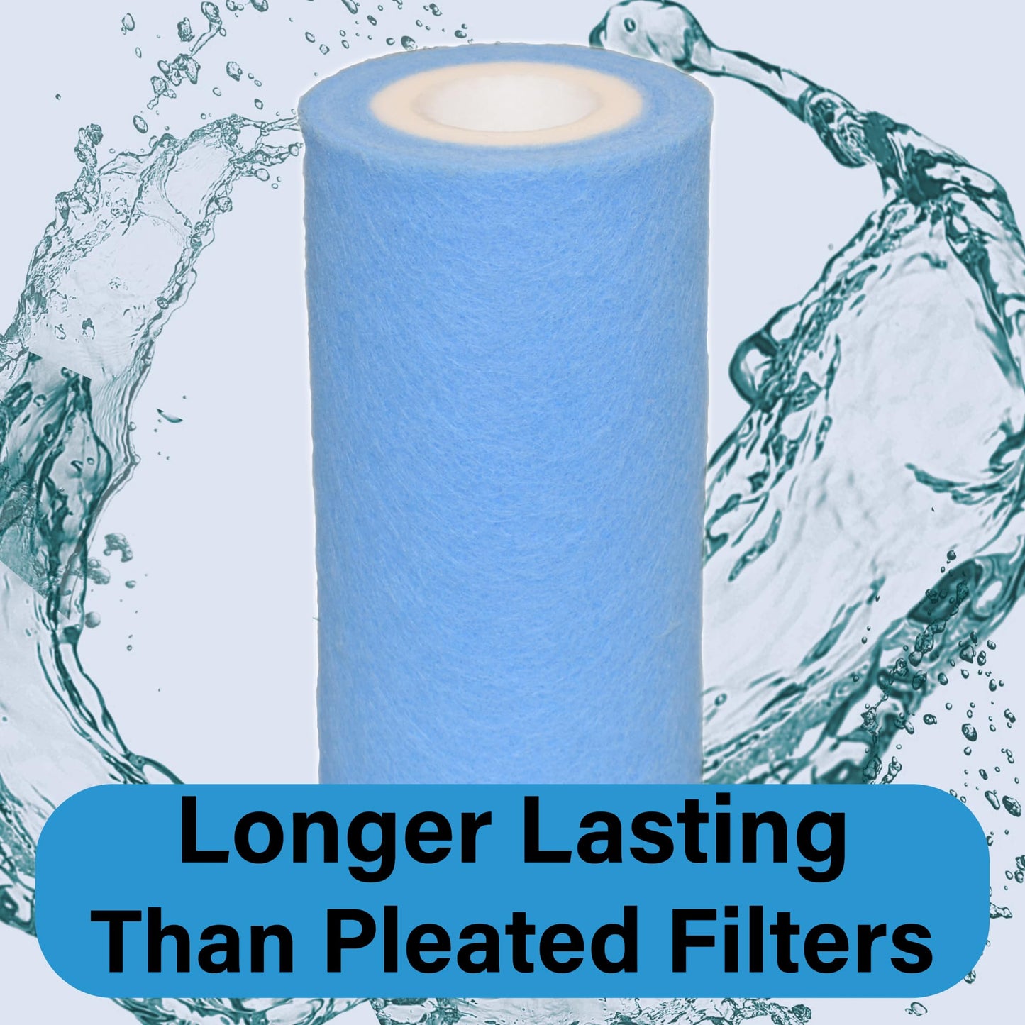 New Longer Lasting A or C Meltblown Pool Filter Replacement Compatible with Intex 29000E/59900E Easy Set, Summer Escapes, Summer Waves Inflatable Swimming Pool, A/C Pack of 6