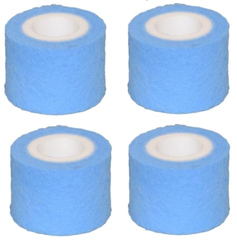 New Longer Lasting Type D Meltblown Pool & Spa Filter Replacement, Compatible with Summer Escapes, Summer Waves P57100102, P57000104, 4 Pack