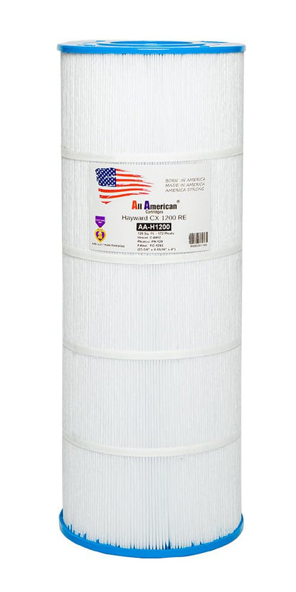 American Pool Cartridges AA-H1200, Replaces Hayward C1200 / CX1200RE, Unicel C-8412, Filbur FC-1293, Pleatco PA-120, POOLPURE PLF120A