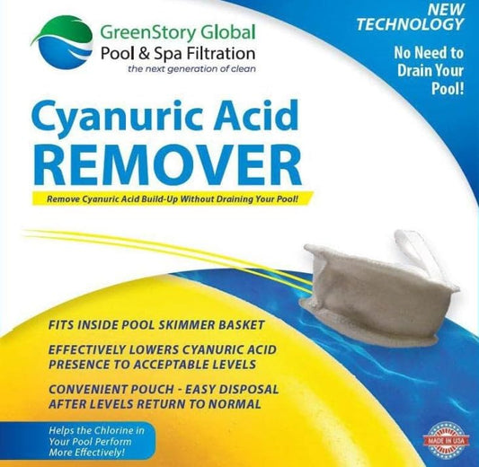 Cyanuric Acid (CYA) Reducer for Pool and Spa, Removes CYA Through Filtration 1IB