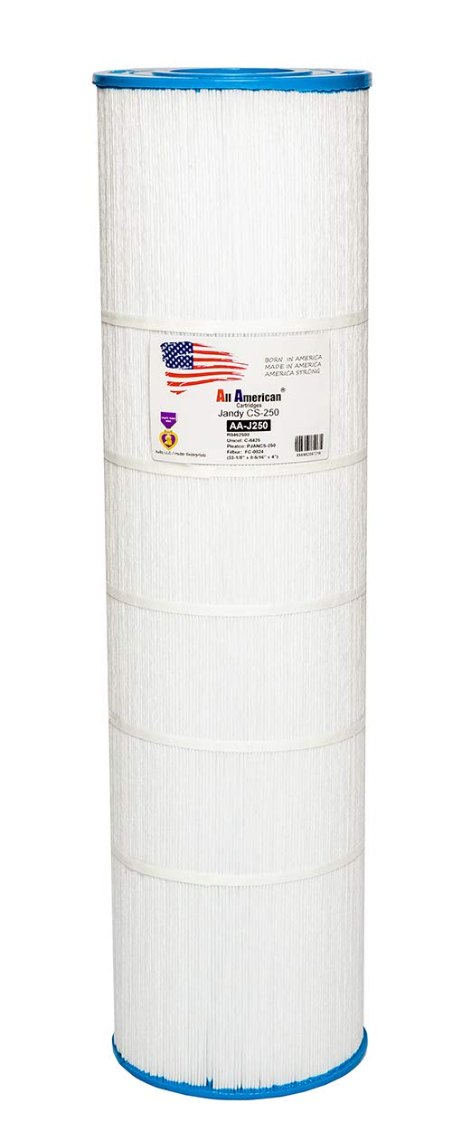 Jandy CS-250, R0462500, Unicel C-8425, PJANCS250, Filbur FC-0824 All American Replacement Swimming Pool Filter Cartridge