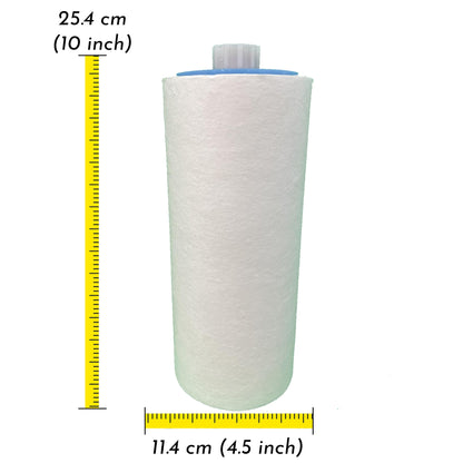 New Pool Health Pool and Spa Refill Filter, Attaches to Garden Hose, Made in America, 10,000 - 40,000 Gallon Refill, Reduces Sediment and Other Contaminants
