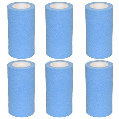 New Longer Lasting A or C Meltblown Pool Filter Replacement Compatible with Intex 29000E/59900E Easy Set, Summer Escapes, Summer Waves Inflatable Swimming Pool, A/C Pack of 6
