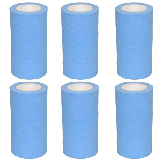 New Longer Lasting A or C Meltblown Pool Filter Replacement Compatible with Intex 29000E/59900E Easy Set, Summer Escapes, Summer Waves Inflatable Swimming Pool, A/C Pack of 6