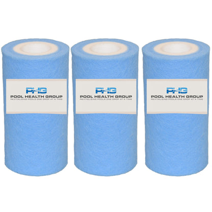 New Longer Lasting PWK30 Meltblown Spa Filter, Replaces Watkins 31489, Unicel C-6430, Filbur FC-3915, P/N0969601,73178, Watkins 73250, 71825, Hot Tub Filter, 3 Pack